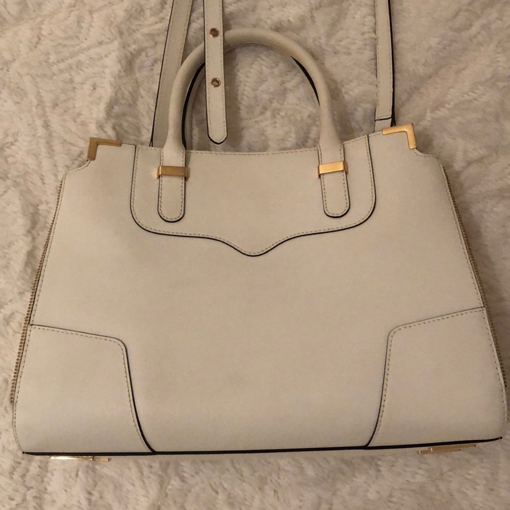 white Rebecca Minkoff bag
